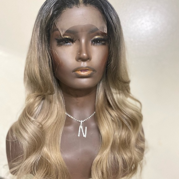 Ombre Coloured Human Hair Wig! - Picture 2 of 4